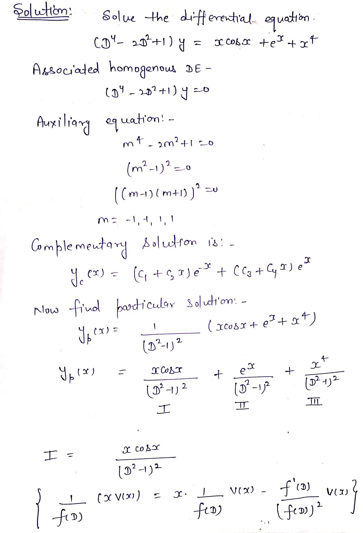 Advanced Math homework question answer, step 1, image 1